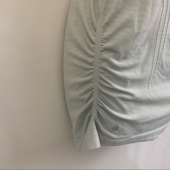 ATHLETA Speedlight Racerback Tank Top Gray Blue Size Medium - Picture 4 of 9